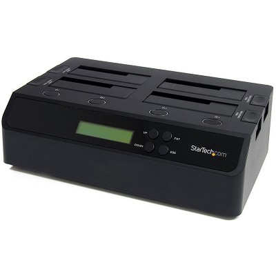 StarTech.com 4 Bay USB 3.0 eSATA 1:3 HDD Duplicator Dock - SATDOCK4U3RE
