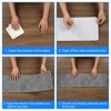 Unique Bargains Non-Slip Resistant Indoor Wooden Stair Treads Carpet Mat 8''x30'' - 4 of 4
