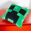 Minecraft Creeper Decorative Cushion - 15” Green Throw Pillow, Game Decor - 2 of 4