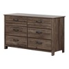 Asten 6 Drawer Double Dresser - South Shore - 2 of 4