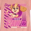 Girls' - Paw Patrol - Team Paw Skye Fitted Short Sleeve Graphic T-Shirt - 2 of 4