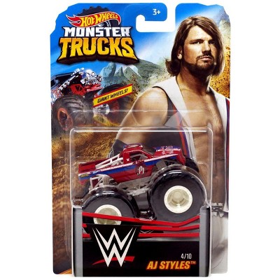 wwe monster trucks hot wheels