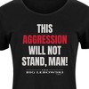 Women's - The Big Lebowski - Aggression Will Not Stand Graphic T-shirt Dress - 2 of 4