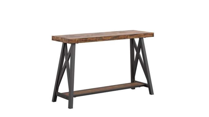 Lanshire Rustic Industrial Metal & Wood Entry Console Table - Inspire Q, 2 of 11, play video