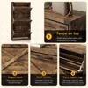 Shoe Cabinet Storage for Entryway, Narrow Shoe Rack Cabinet - 3 of 4