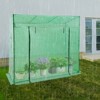 YIYIBYUS Plant Green House, Green House Kit with Window, Greenhouse for Outdoors - 3 of 4