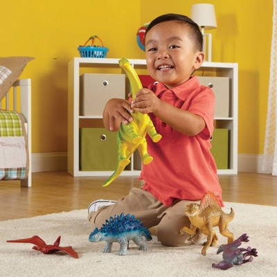 Jumbo Dinosaur Figurines Set with Activity Guide