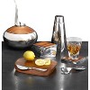 nambe Blend Bar Board with Knife, 9-Inch Board, 7-Inch Knife, Made of Acacia Wood and Stainless Steel, Ideal for Prep and Serving - 4 of 4