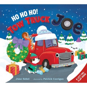 Ho Ho Ho! Tow Truck Joe Lift-The-Flap Board Book - by  June Sobel (Paperback) - 1 of 1