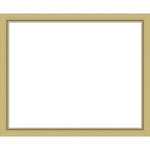 Amanti Art Landon Gold Narrow Framed Dry Erase Magnetic Board - 1 of 4