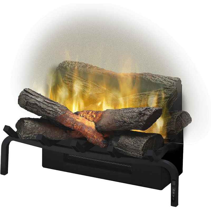 Dimplex Revillusion 23.75" W x 19" H x 12.5" D Electric Fireplace Log Set - Black, RLG20, 4 of 5