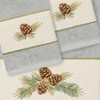Linum Home Textiles 100% Turkish Cotton PIERRE Embellished Towel Set - 2 of 2