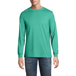 Lands' End Men's Super-T Long Sleeve T-Shirt - 1 of 3