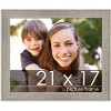 PosterPalooza | 21x17 Wide Barnwood Picture Frame, UV Acrylic, 6 Finishes - Grey, Brown, White, and Black - 2 of 4