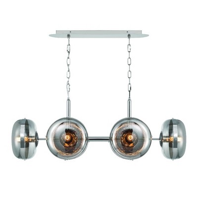 Eurofase Lighting Nottingham 6 - Light Chandelier in  Nickel