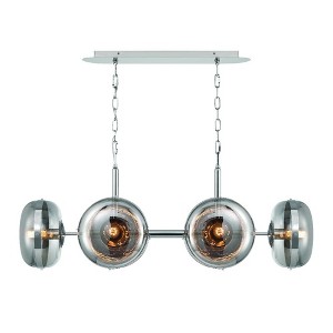 Eurofase Lighting Nottingham 6 - Light Chandelier in  Nickel - 1 of 1
