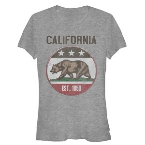 Juniors Womens Lost Gods California Est 1850 T-Shirt - 1 of 3