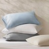 Brayden Cooling Stretch Jersey Sheet Set - Queen - Gray - 4 of 4