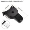 Unique Bargains Automatic Metric System Retractable Lock Pin Push-Button Tape Rulers and Measuring Tools 150cm - 2 of 4