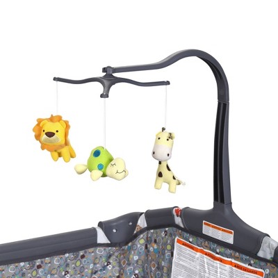 Tanzania Grey Portable Nursery Center with Bassinet and Changing Station