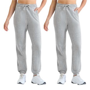 EG PRO Men Jogger Pants Athletic Running & Loungewear - 2 Pack - 1 of 4