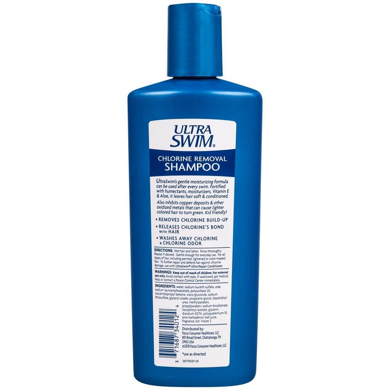 UltraSwim Moisturizing Formula Chlorine Removal Shampoo - 7 fl oz, 3 of 5