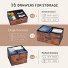 Kumasinova Dresser for Bedroom,Tall Chest of Drawers with Metal Frame and Wood Top,Storage Tower for Kid Room,Closet,Entryway,Nursery - 4 of 4