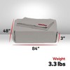 Yakima SkyRise BedSheets Cotton 300 Thread Count No Tuck Full Sheet Set For Small Skyrise Tent Mattress with Drawstring Bag, Gray - 2 of 4
