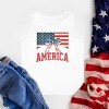 The Juniper Shop American Flag Coquette Toddler Tank - 3 of 4