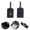 Unique Bargains Letter Luggage Tag Black 1 Pc - 3 of 4