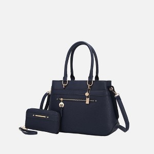 MKF Collection Gardenia Vegan Leather Women’s Tote Bag & Wallet by Mia K - 1 of 4