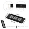 Unique Bargains Rectangle Ventilation Grille, Aluminum - 2 of 3