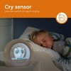 Zazu Kids Lou the Owl Nightlight, Baby Sleeping Aid with Automatic Shut-off & Scream Sensor, Baby Sleep Trainer - Grey - 3 of 4