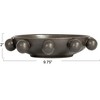 Storied Home 9.75 Inches Stoneware Bowl with Orbs and Reactive Glaze - 2 of 4
