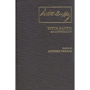 Titta Ruffo - (Contributions to the Study of Music and Dance) by  Andrew Farkas (Hardcover) - 1 of 1