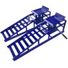 TROPOW 2 Pack Hydraulic Car and Truck Service Ramps,Adjustable Lift Height 9.8" to 16.21", ,Vehicle Auto Garage (5T) - 4 of 4