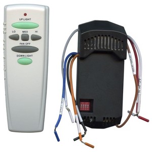 Dan’s Originals for Hampton Bay FAN28RUDLKIT Ceiling Fan Remote Control Kit - 1 of 3