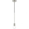 Livex Lighting Lansdale 1 - Light Pendant in  Brushed Nickel - 2 of 3