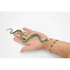Collectible Wildlife Gifts | Snake, Green Garter Snake, Rubber Reptile, Educational, Realistic Hand Painted,  Model,   Gift,      10"     F3595 B363 - 2 of 4