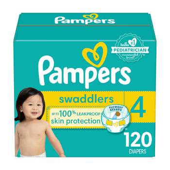 Pampers Swaddlers Active Baby Diapers Enormous Pack - Size 4 - 120ct