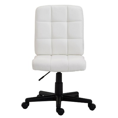 Melanie Task Chair White - Poly & Bark