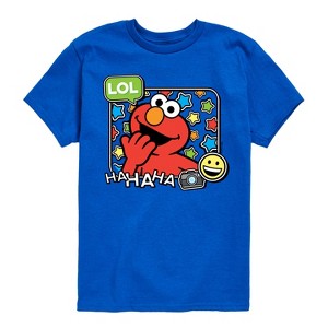 Boys' - Sesame Street - Elmo Lol Short Sleeve Graphic T-Shirt - 1 of 4