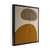 Alisa Galitsyna Organic Abstract Shapes II Framed Canvas - Society6 - 2 of 4