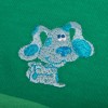 Blue's Clues Embroidered Blue Long Sleeve Green Striped Rugby Shirt - 4 of 4