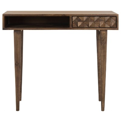 Zinnia Desk Walnut - Safavieh