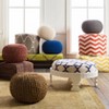Mark & Day Gedersdorf 18"H x 18"W x 18"D Transitional Medium Gray Pouf - 2 of 3