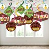 Big Dot of Happiness Tiki Luau - Tropical Hawaiian Summer Party Hanging Decor - Party Decoration Swirls - Set of 40 - 3 of 4