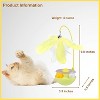 Cat Toys Interactive Toy for Cat Kitten Toys Lightweight Resin Duck Shape Fun Stick for Kitten Play Indoor Outdoor Removable and Washable Duck Cat Toy - 3 of 4