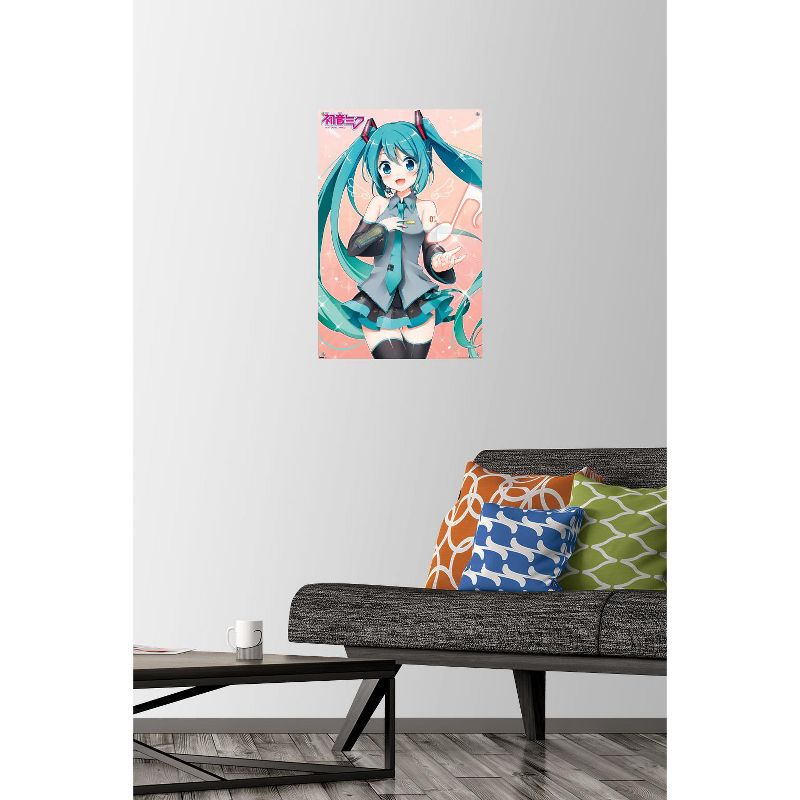 Trends International Hatsune Miku - Music Note Unframed Wall Poster Prints, 2 of 7