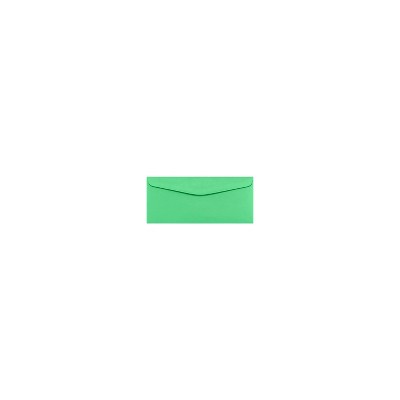 LUX #9 Business Envelope 3 7/8" x 8 7/8" Bright Green 250/Pack (WS-2037-250)